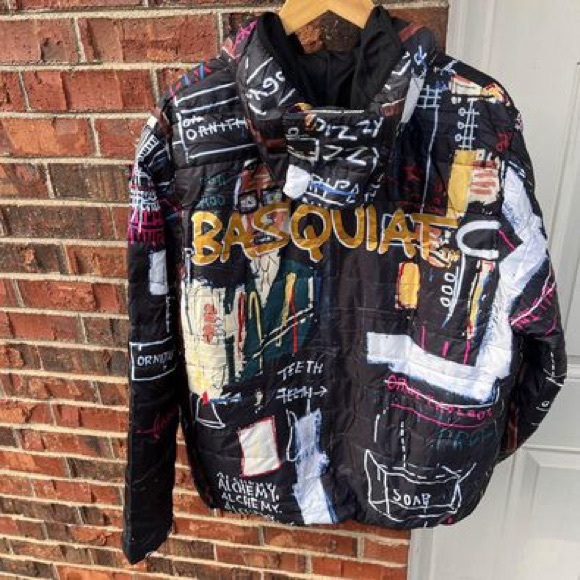 Basquiatiat X Members Only Puffy Jacket - Picture 1 of 3